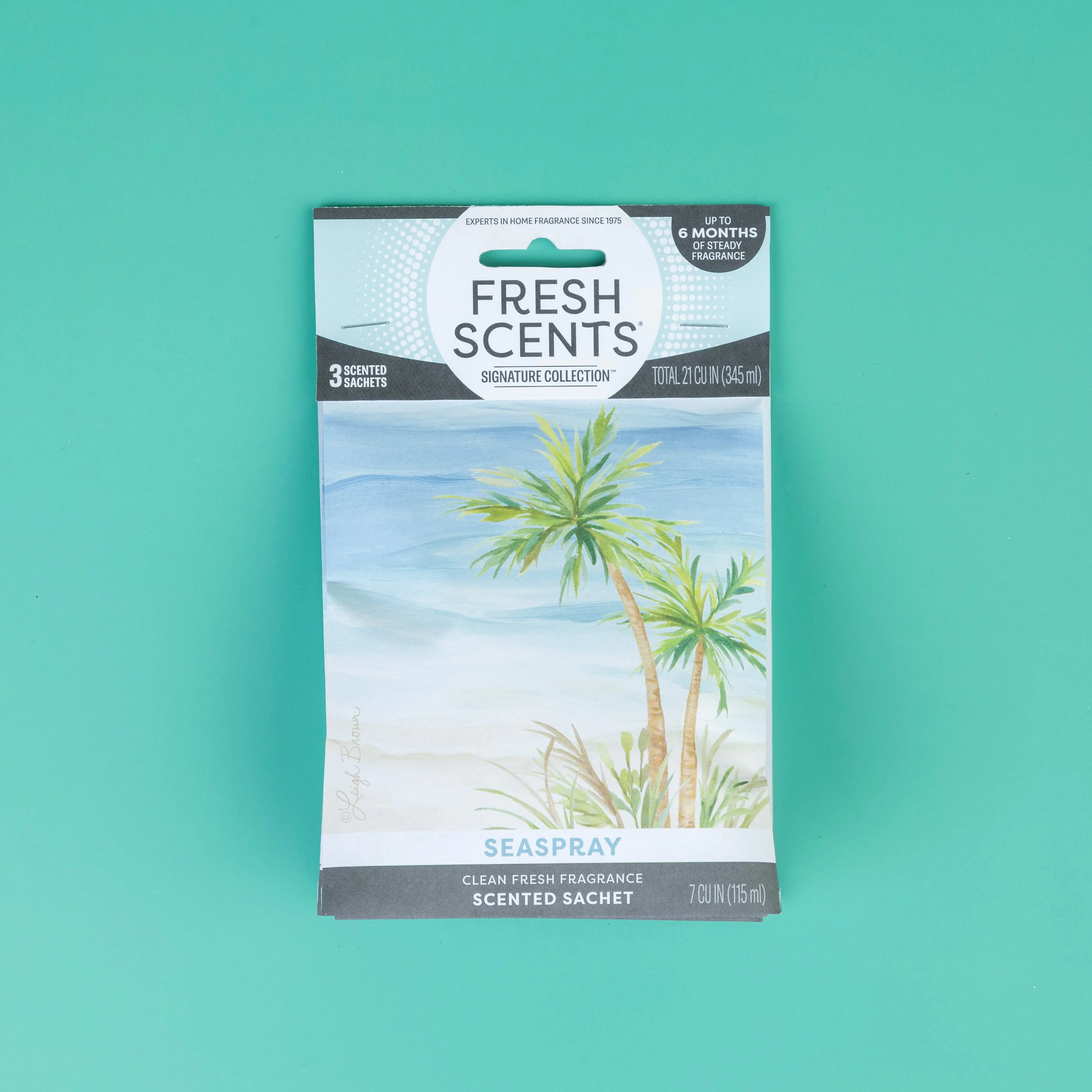 Fresh Scents Scented Sachets – Long-Lasting Air Freshener for Closets, Drawers & More – Seaspray