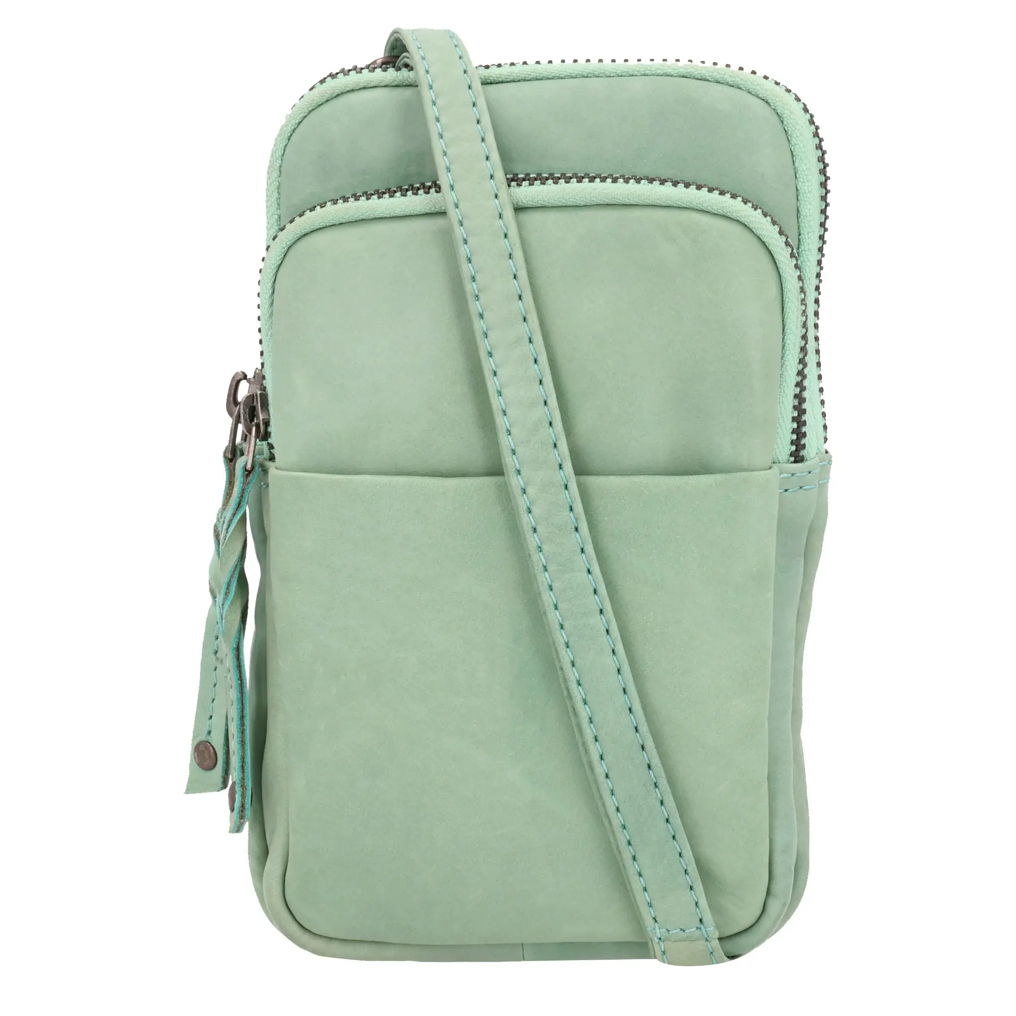 Shay Leather RFID Crossbody by Lady Conceal with Hidden Pocket