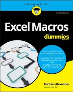 USED-Excel Macros for Dummies by Alexander, Michael (Paperback)