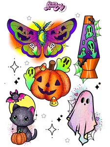 Glitter Me - Halloween Glitter Tattoos