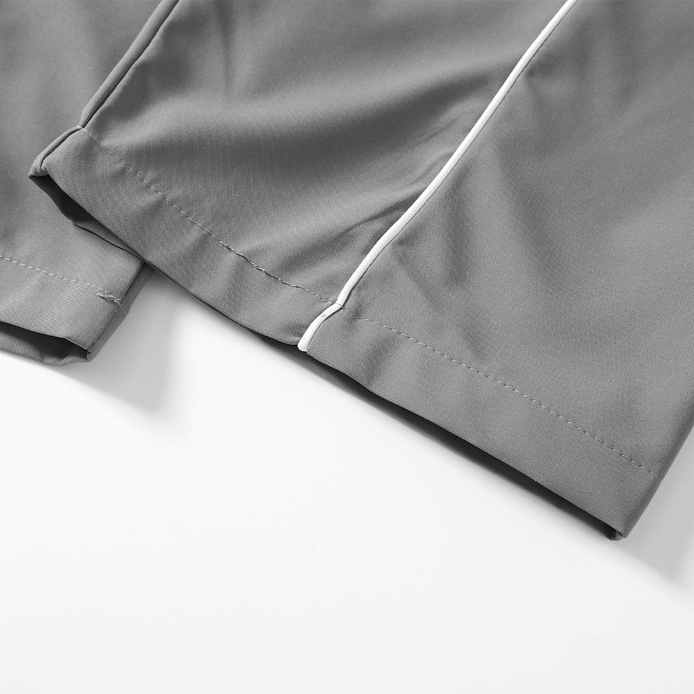 Men’s striped casual long pants for spring and autumn, featuring a loose straight-leg fit, suitable for jogging, hiking, climbing, fitness, and other outdoor activities.