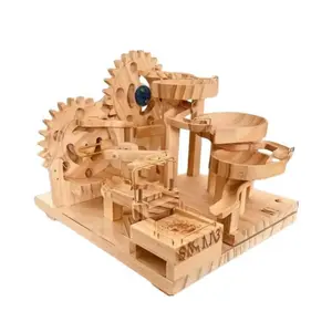 Wooden Track DIY Hand-Assembled Toys 1 PC