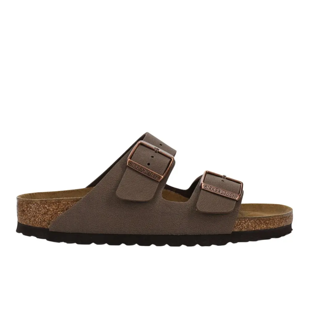 BIRKENSTOCK Womens Arizona Birkibuc Casual Sandals Casual - Brown BIRKENSTOCK Womens Arizona Birkibuc Casual Sandals Casual - Brown