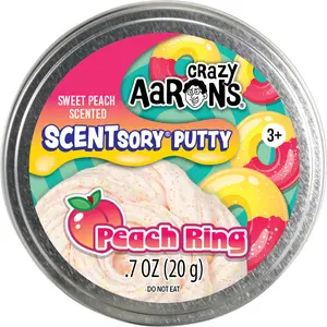 Peach Ring Sweet Peach Scentsory Putty 3" Tin Peach Ring Sweet Peach Scentsory Putty 3" Tin