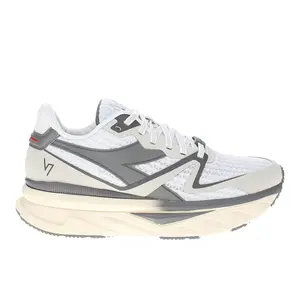diadora Mens Atomo V7000 Running Sneakers Shoes - Grey, White