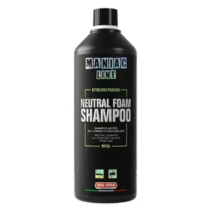 Maniac Line Neutral Foam Shampoo | pH-Neutral Wash | Coating/Wax Safe | Foam Gun & Bucket Car Wash Foam Car Wash Kit