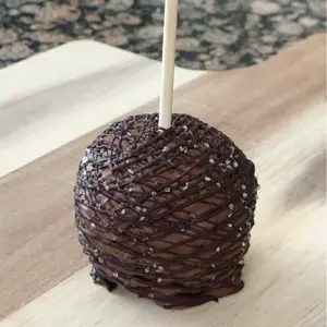Dark Chocolate Salted Caramel Apple