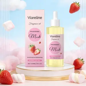 Strawberry Cotton Candy Scented Essence, Moisturizing Nourishing Dry Skin, Daily Skincare Aromatic Care, Body Massage Serum