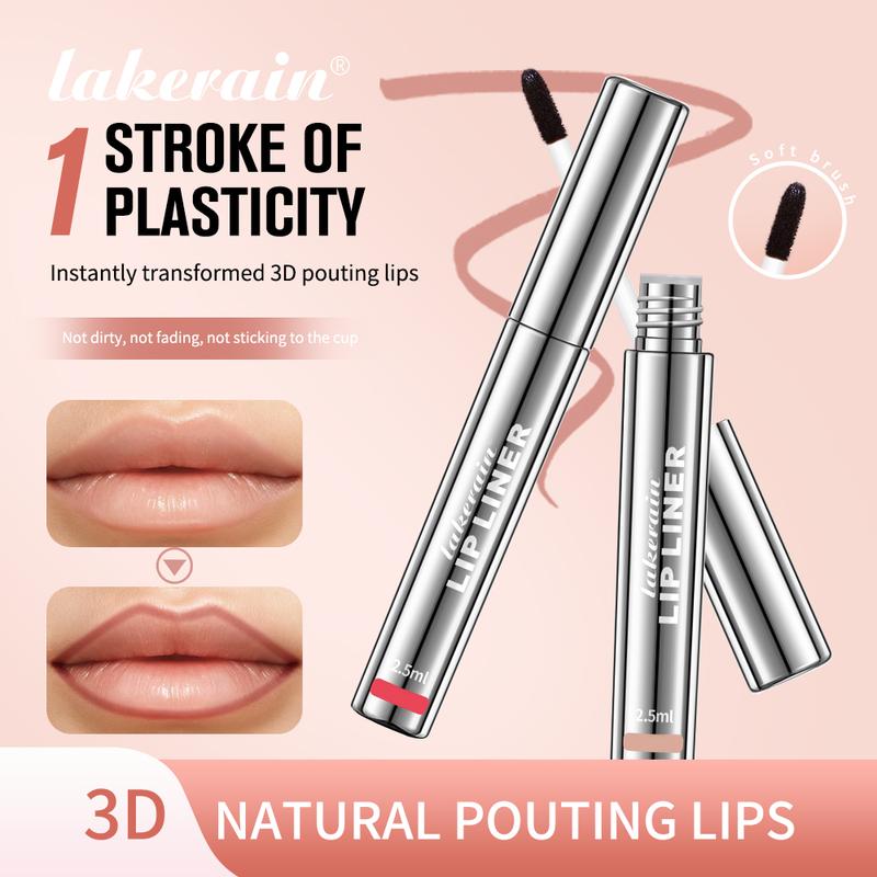 Shop Clearance Valentine's Day Gifts 4Pcs Peel Off Lip Liner Stain Set , Waterproof Nude Matte Lip Tint, Non-Fading Peel Off Lip Color, Effortless Precision & Full Coverage, 24H Color Hold - Cosmetic