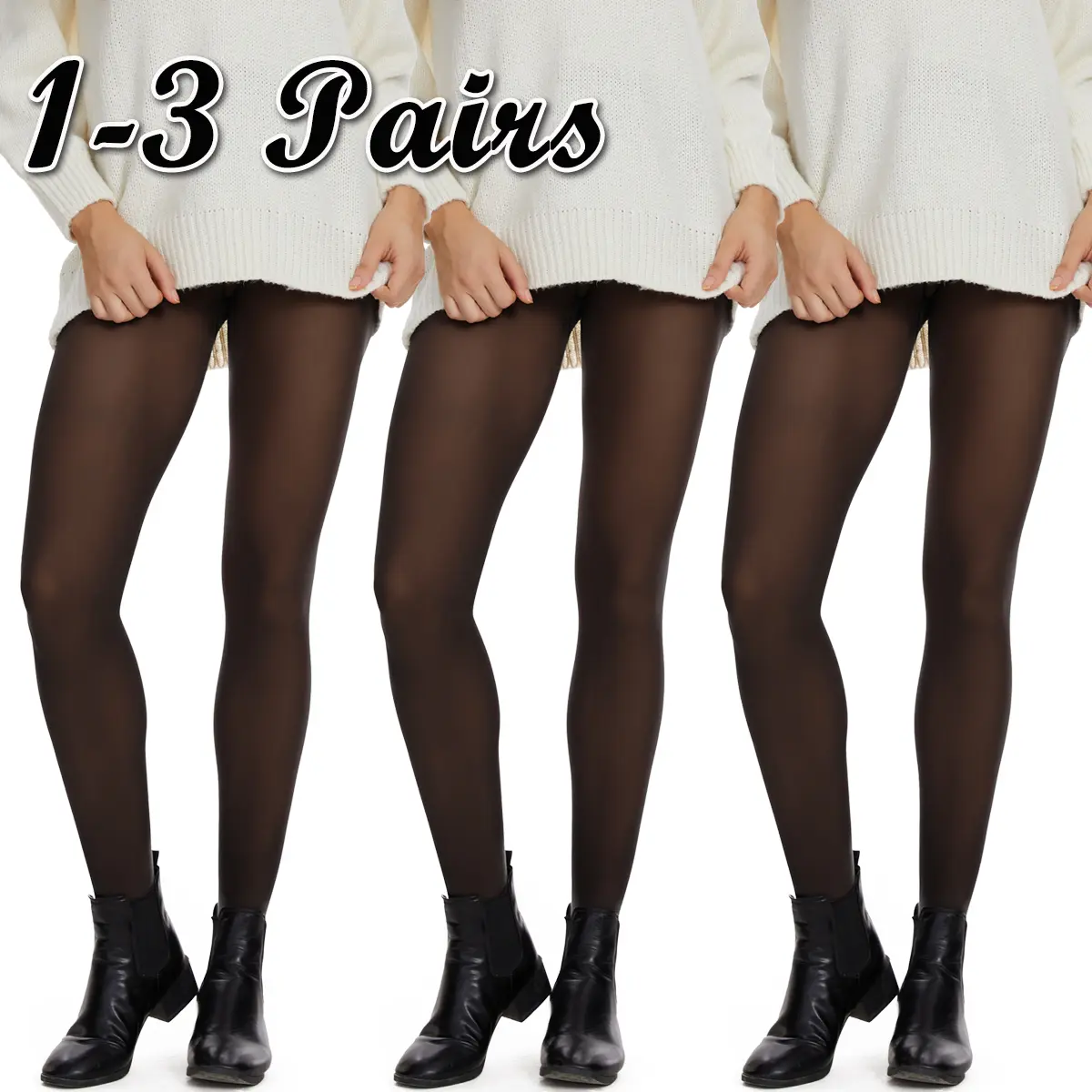 Women's Casual Elegant Polyamide-Spandex Tights - High-Waisted, Translucent, Super Elastic, Lightweight, Non-Fleece, 1 Size, Hand Washable, Suitable for 15-25℃ Weather, Valentine's Day Essential, One Size