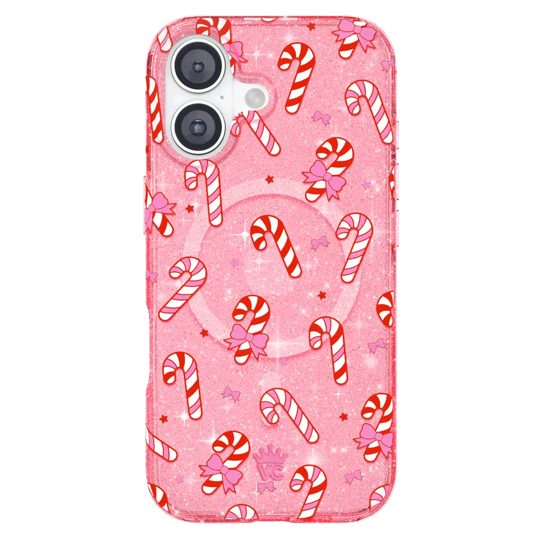 Pink Peppermint iPhone Case
