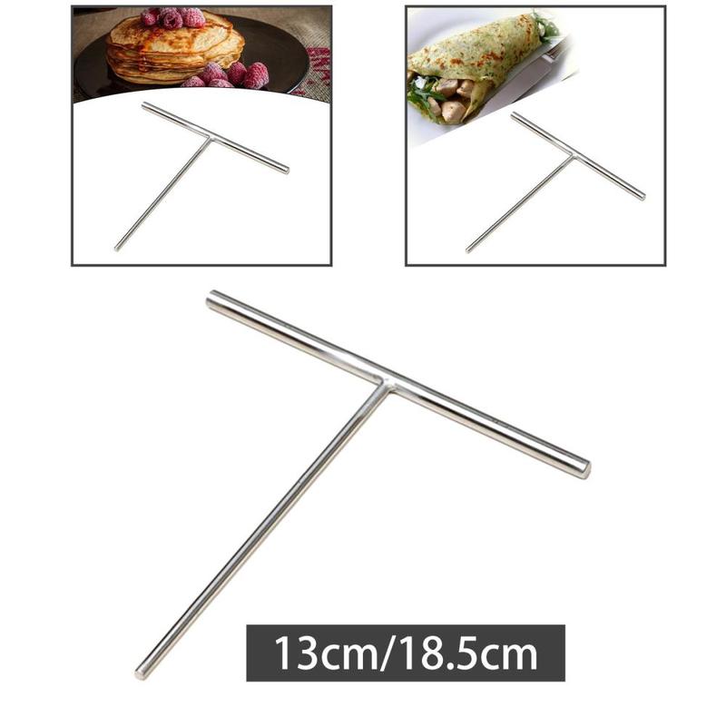 Crepe Spreader Pancake Cooking Tools T Shaped Crepe Tool for Kitchen Home