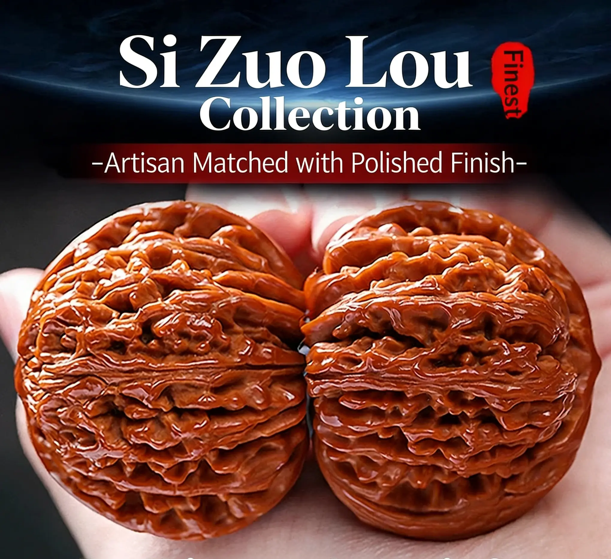 Massage Ball Hand Balls - Unmodified Raw Form, High Oil Density, Unprocessed, Collector’s Grade Handheld Chinese Collectible，Gift，Health Ball Handballs Plaything for Hand