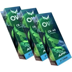 , Pickleball Balls, CK-40 Pickle Balls - Last 3X , Outdoor and Indoor Court Use