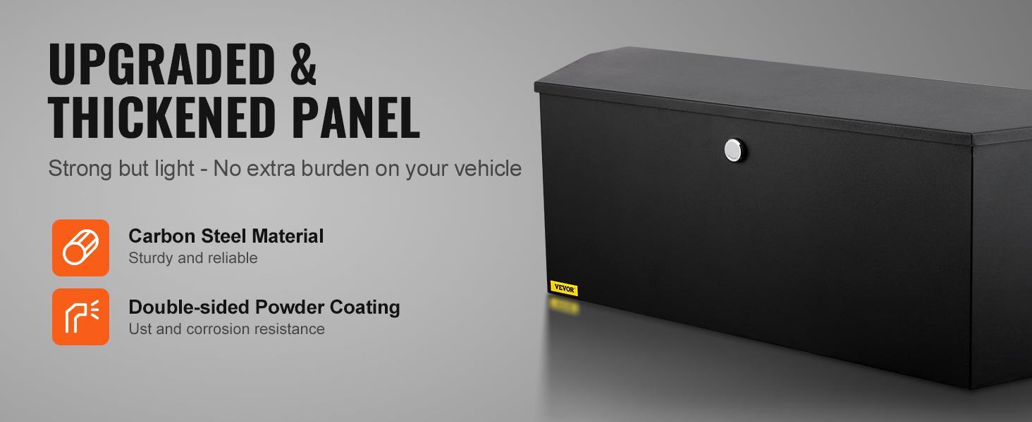 VEVOR Trailer Tongue Box, TikTokShopBlackFriday, Carbon Steel Tongue Box Tool Chest, Heavy Duty Trailer Box Storage with Lock and Keys, Utility Trailer Tongue Tool Box for Pickup Truck Bed, RV Trailer, 36"x12"x12", Box Storage for various vehicles VEVOR Trailer Tongue Box, TikTokShopBlackFriday, Carbon Steel Tongue Box Tool Chest, Heavy Duty Trailer Box Storage with Lock and Keys, Utility Trailer Tongue Tool Box for Pickup Truck Bed, RV Trailer, 36"x12"x12", Box Storage for various vehicles