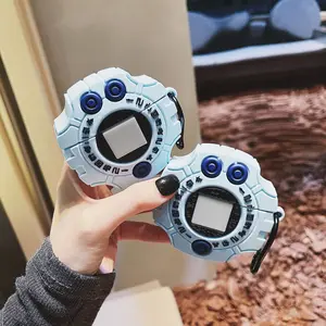 1 piece of luminous Tyrannosaurus machine headphone case,Cute wireless Bluetooth earphone case, drop resistant, durable and stylish Audio accessory, suitable for AirPods pro3/1/2/3/4/pro/pro2(Different models may have different shapes), Protection