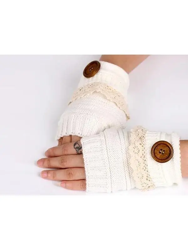Cozy Winter Fingerless Mittens Trendy Style in Assorted Colors