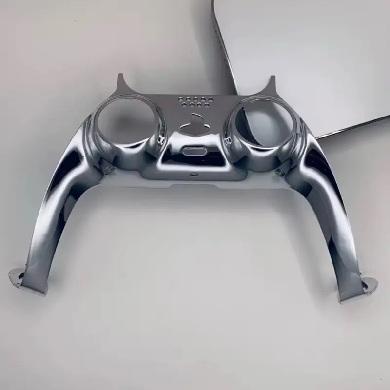 Chrome Silver Glossy Chrome Controller Shell for PS5 Plates Cover Compatible Upgrade For PS5 Slim
