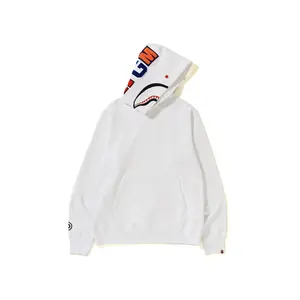 BAPE Shark Pullover Hoodie White