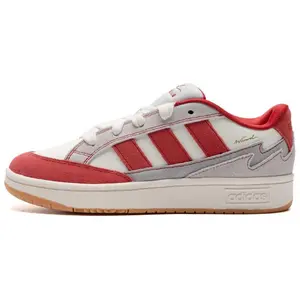 Adidas WCARD ADV Synthetic Leather Comfortable Breathable Low-Top Tennis Shoes for Men and Women in White and Red Trending Shoes, House White Official Shoes to Get / Maison Mihara