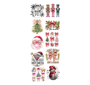 Christmas DTF gangsheet