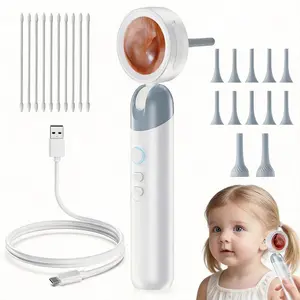 【2026 Upgrade】Aspoven Digital Otoscope with Light 1080P HD Ear Camera 5 in 1 for Home Ear Care for Kids Adults Pets