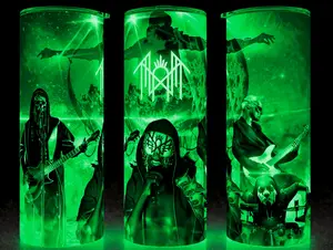 Glow in the Dark Sleep Token - Vessel - II - III - IV Rock Band Cup Mug Tumbler 20oz Drinkware Stainless Steel Insulated  Reusable Portable Flasks Plastic