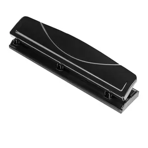 3 Hole Punch, 10 Sheet Capacity, Black