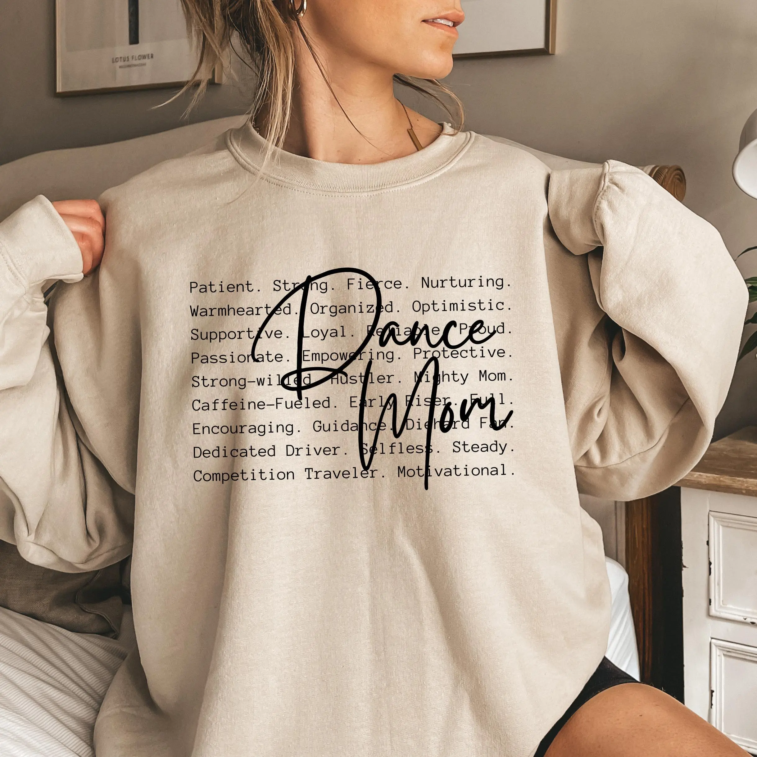 Dance Mom Sweatshirt, Dance Mom Crewneck, Mother Crewneck, Mama Sweater, Family Crewneck, Gift For Her