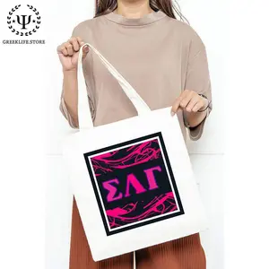 Sigma Lambda Gamma Canvas Tote Bag