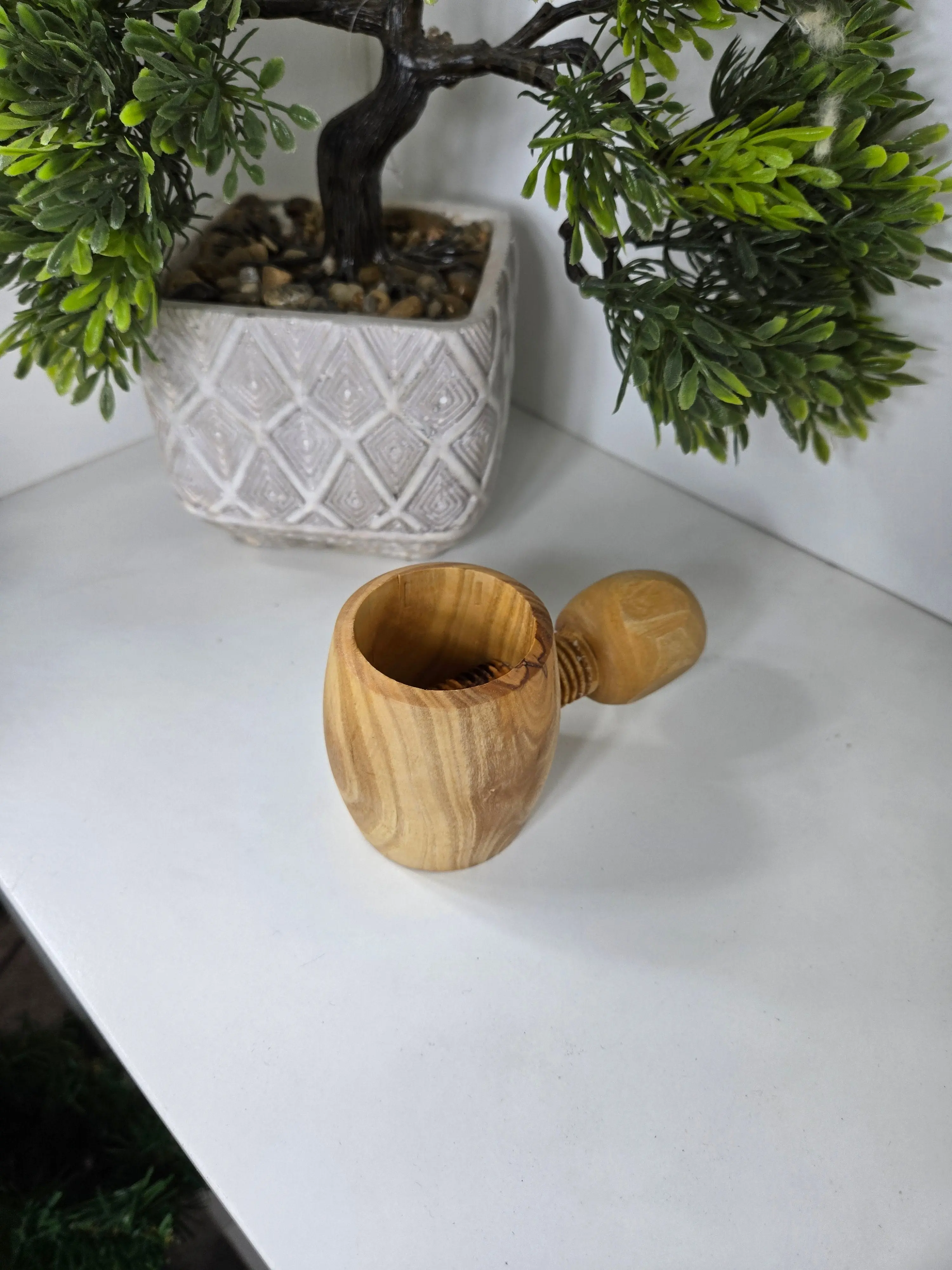 Olive Wood Nut Cracker