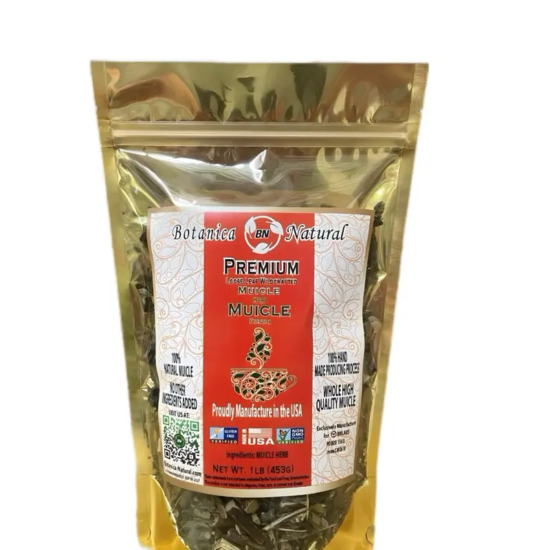 BN Muicle 1lb Premium Loose Leaf Wild Crafted Natural Herb Tea Beverage Flavor Herbal from Mexico 100% Hand Picked Quality Product