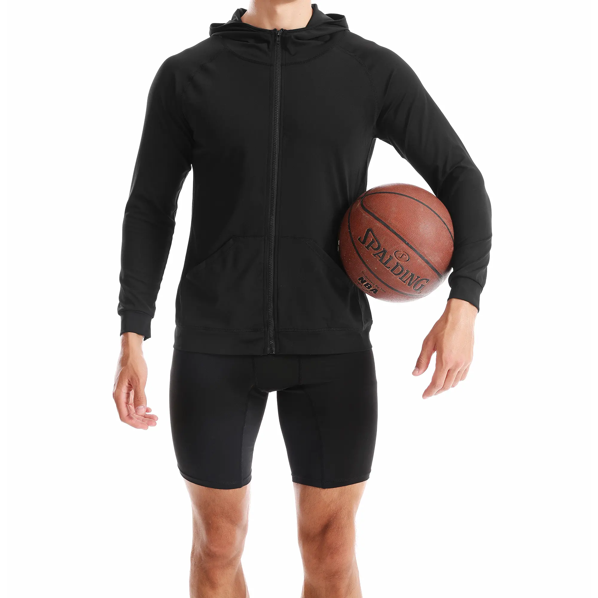 NELEUS Men’s Athletic Full-Zip Hoodie, Quick-Dry Breathable Workout Jacket with Pockets summerwins