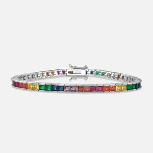 Tennis Bracelet (Silver) - 4mm