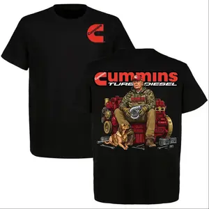 2026 Trump with Cummins Diesel Graphic T-shirt, Diesel Power Shirt, Perfect For Diesel Truck Enthusiast