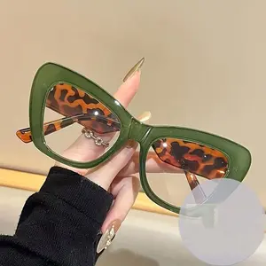 New Women's Fashion Retro Square Cat Eye Large Frame Reading Glasses, Elegant PC Material, +1.0 to +4.0 Strength, Lightweight Durable, High Quality Eyewear