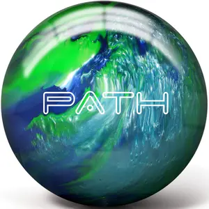 Pyramid Path Bowling Ball (Blue/Light Blue/Lime Green)