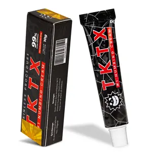TKTX Tattoo Numbing Cream,99% Very Strong,Relief Cream forTattoos,Waxing,Microneedling,Lecithin External Cream(10g)