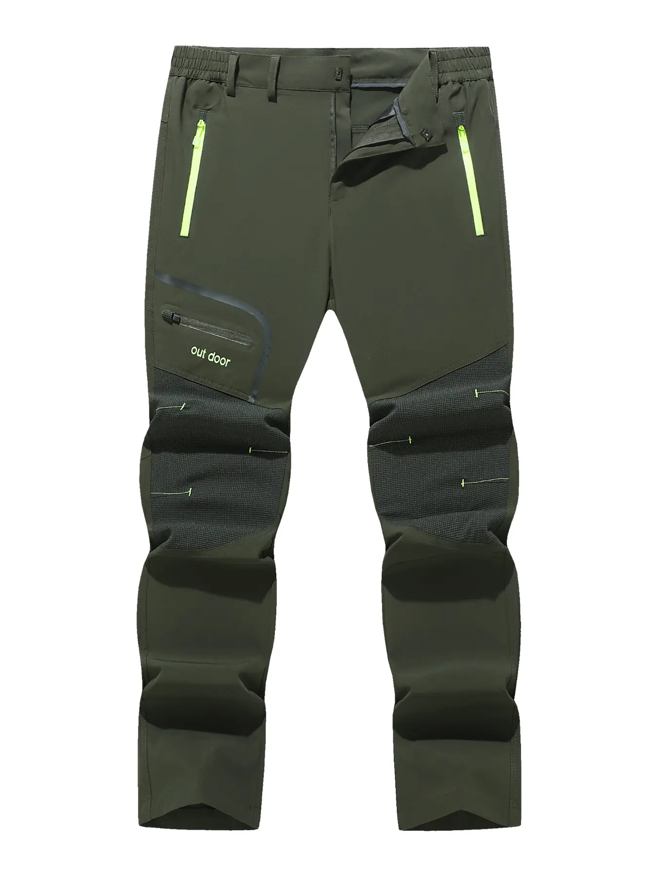 Outdoor Waterproof Quick-Dry Pants, Four-Way Stretch Casual Long Pants for Men, Sports Trousers, Camping Pants, Cycling Pants, Trail Running, Home Wear, Outdoor Pants, Running Fitness Pants