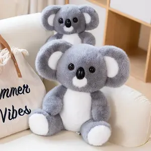 25/35CM Sitting Koalas Plush Toys Simulation Cute Australia Koala Stuffed Animal Soft Toys For Christmas Gifts