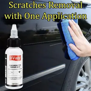 V-Vaxy Car Scratch Repair Wax - Professional Car Scratch Remover, Deep Scratch Repair, Long-Lasting Results, Easy Application, Silicone Formula, Universal Fit for All Vehicles