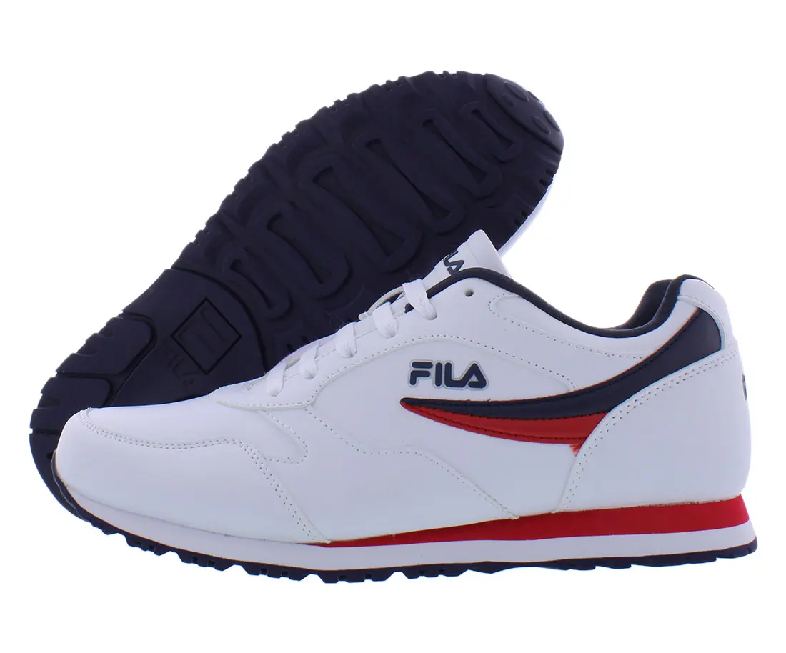Fila Classico 18 Men's Athletic Trainer, Casual Sports Shoes, Men's Sneaker Footwear, Walking Shoes, Iconic 18 Design, Closed, Running