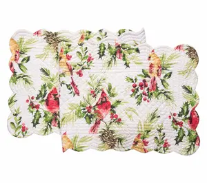 Ruby Cardinal Table Runner by Valerie