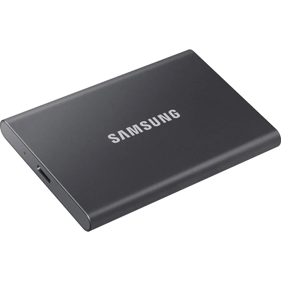 SAMSUNG Portable SSD T7 2TB USB 3.2 External Solid State Drive Gray (MU-PC2T0T)
