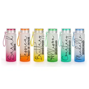 Personalized Glass Frosted Tumbler