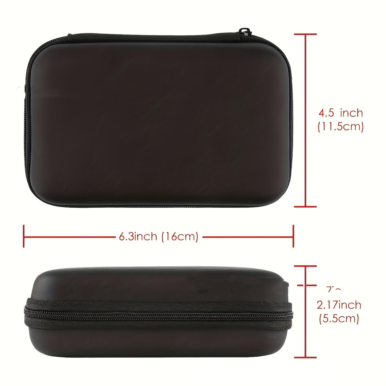 RetroGuard Mini PSP Storage Bag - Durable PU Exterior Case With Carry Handle For Portable Gaming