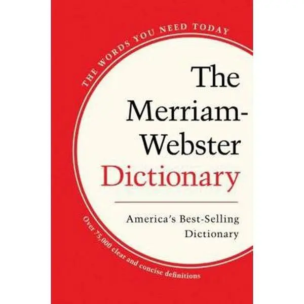Used Merriam-Webster Dictionary (Paperback) - English, A Handbook of Style, Basic English Grammar, Over 75000 Definitions, Pronunciations - School & Educational Office Stationery Supply