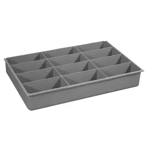 Duram 12 Compartment Insert, Gray