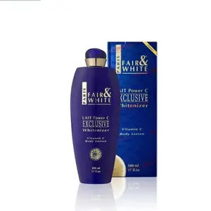 Fair & White Exclusive Daily Body Lotion With Pure Vitamin C 500ml - Targets Skin Concerns, Suitable for All Skin Types