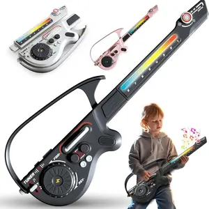 Multifunctional Dj Guitar Smart Stringless Foldable, Electronic Piano Toy, Educational Music Toy for Kids, Home Entertainment Toy for Kids